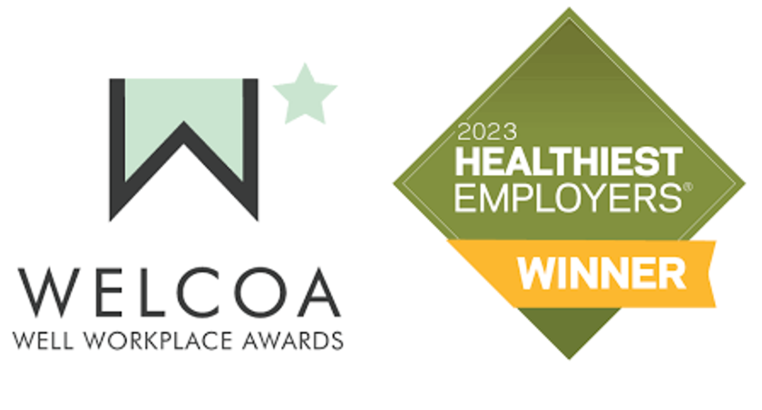 Welcoa Well Workplace Awards - 2023 Healthiest Employers, Winner